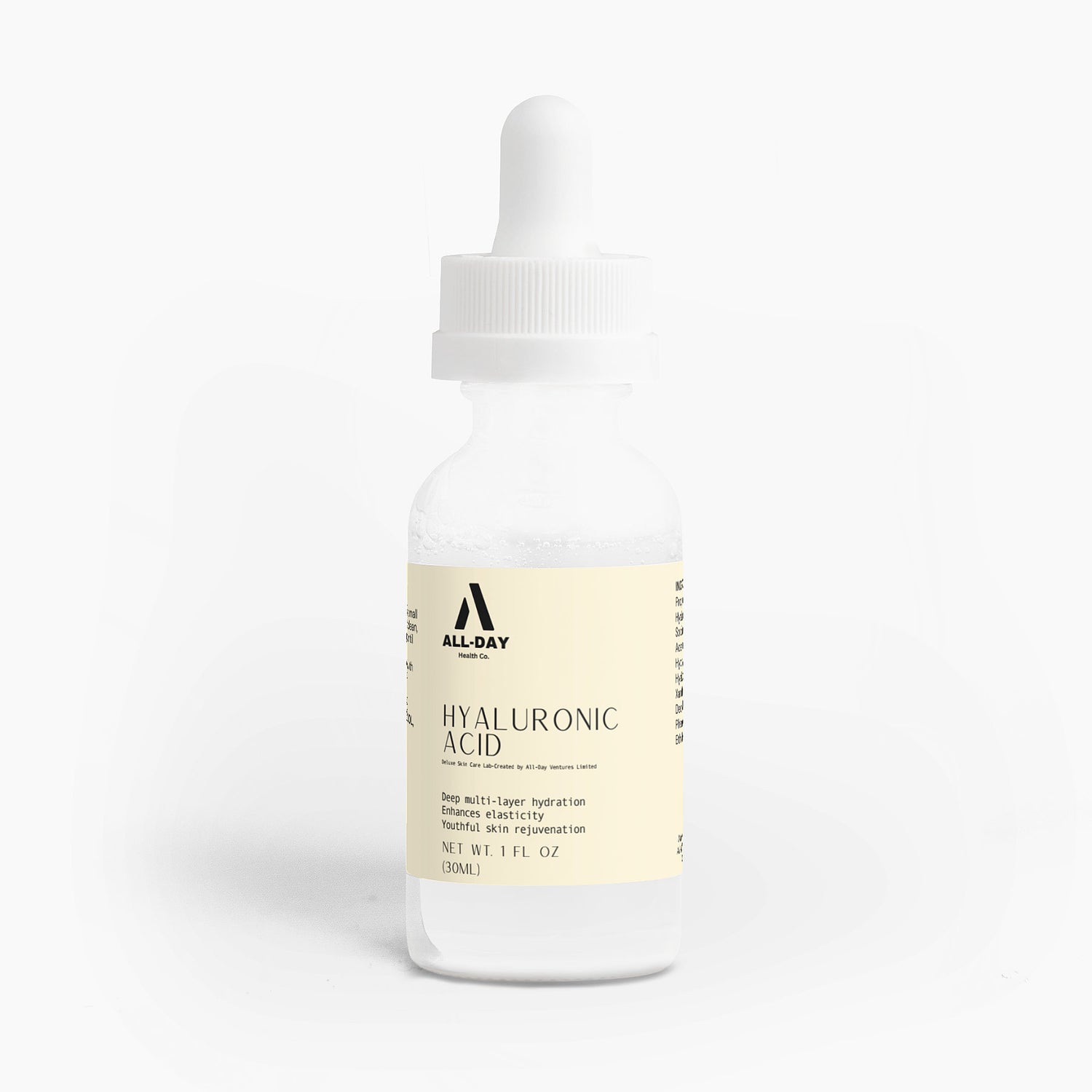 Hyaluronic Acid Serum - ALL-DAY Health Co.
